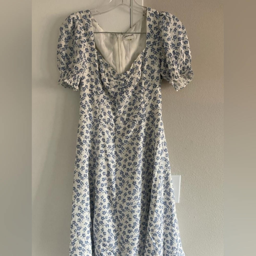 Long floral dress